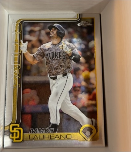 2025 Topps Chrome Update #USC144 Ramon Laureano — front