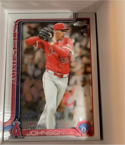 2025 Topps Chrome Update #USC116 Ryan Johnson — front