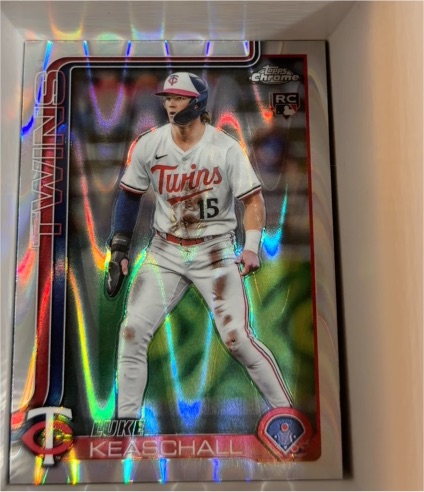 2025 Topps Chrome Update #USC106 Luke Keaschall — front