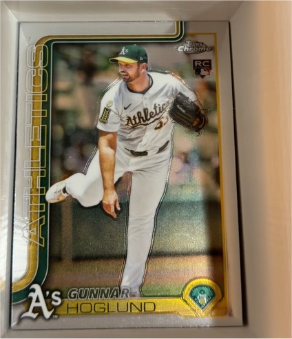 2025 Topps Chrome Update #USC127 Gunnar Hoglund — front