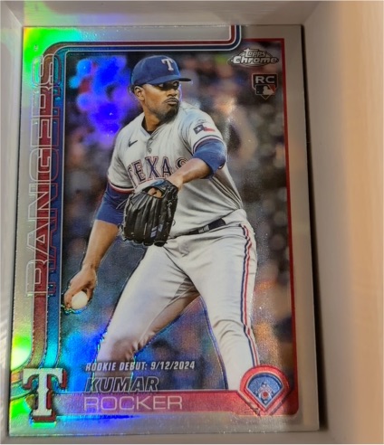 2025 Topps Chrome Update #USC160 Kumar Rocker — front