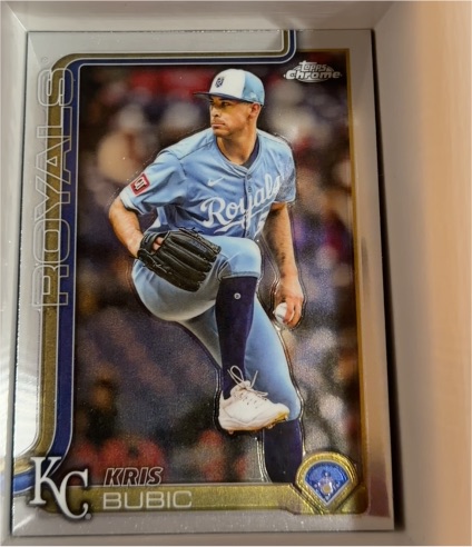 2025 Topps Chrome Update #USC115 Kris Bubic — front