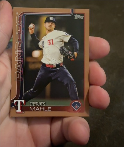 2025 Topps Update Series #US152 Tyler Mahle — front