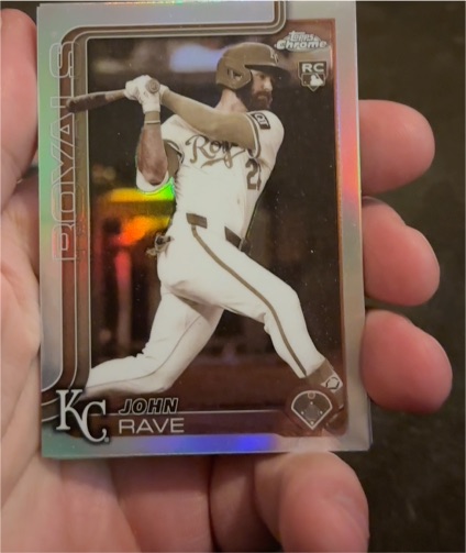 2025 Topps Chrome Update #USC136 John Rave — front