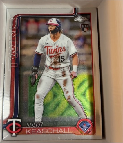 2025 Topps Chrome Update #USC106 Luke Keaschall — front
