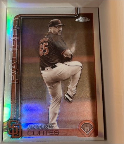 2025 Topps Chrome Update #USC130 Nestor Cortes — front