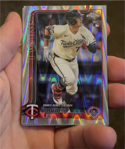 2025 Topps Chrome Update #USC6 Brooks Lee — front