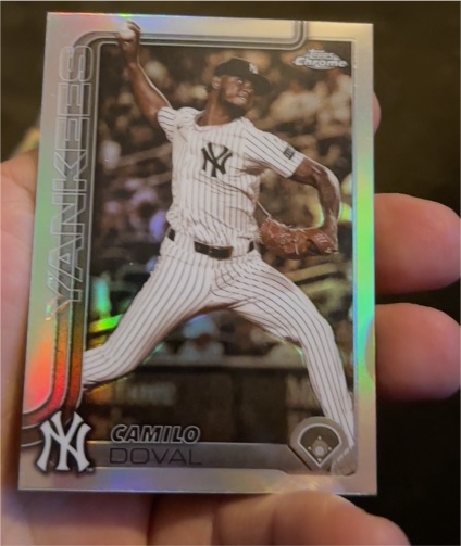 2025 Topps Chrome Update #USC152 Camilo Doval — front