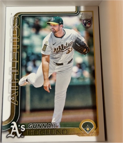 2025 Topps Update Series #US254 Gunnar Hoglund — front