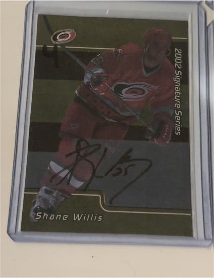 2002-03 ITG Be A Player Signature Series #006 Shane Willis — front