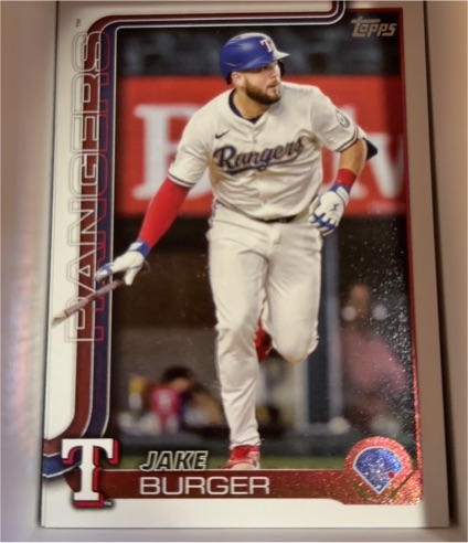 2025 Topps Update #US98 Jake Burger — front