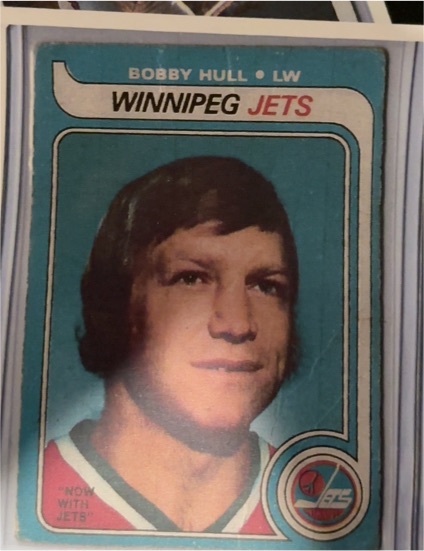 1979-80 O-Pee-Chee #185 Bobby Hull Winnipeg Jets — front