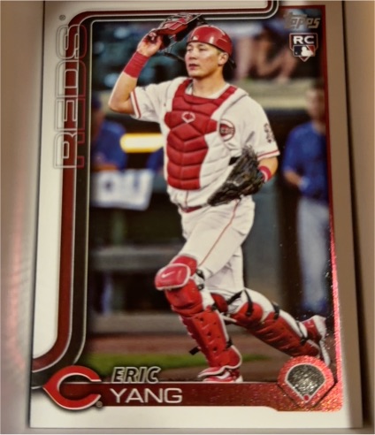 2025 Topps Update Series #US168 Eric Yang — front