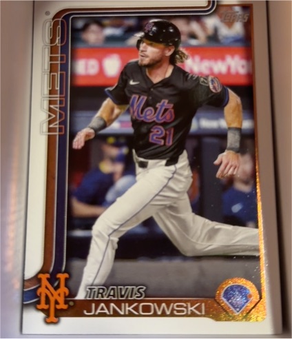 2025 Topps Update #US74 Travis Jankowski — front