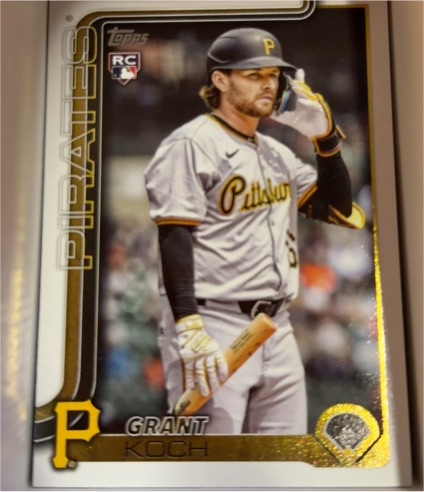 2025 Topps Update #US28 Grant Koch — front