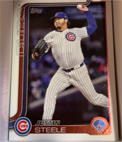 2025 Topps Chrome Update #USC3 Justin Steele — front