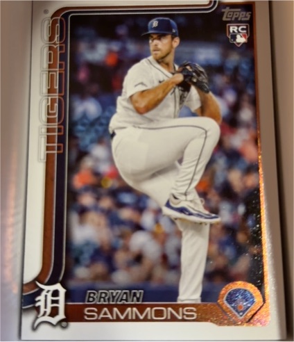 2025 Topps Update #US198 Bryan Sammons — front