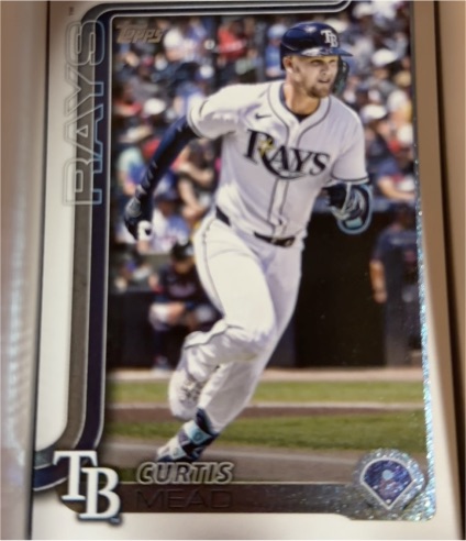 2025 Topps Update #US41 Curtis Mead — front