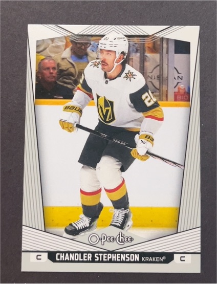 2024-25 O-Pee-Chee #436 Chandler Stephenson — front