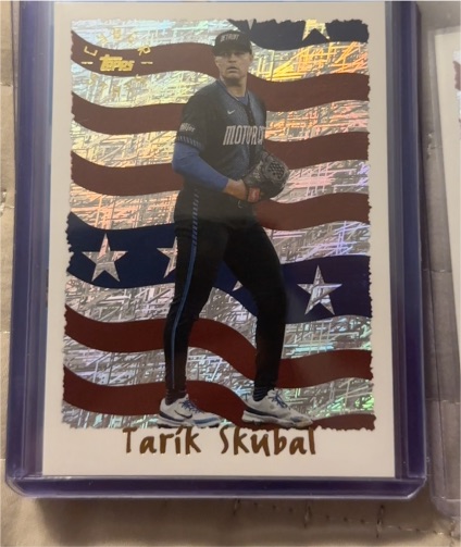 2025 Topps Archives #95C-20 Tarik Skubal Cyber Stats — front