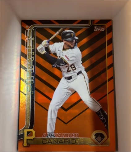 2025 Topps Update #US204 Alexander Canario — front