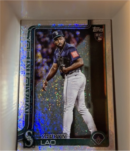 2025 Topps Update #US265 Sauryn Lao — front