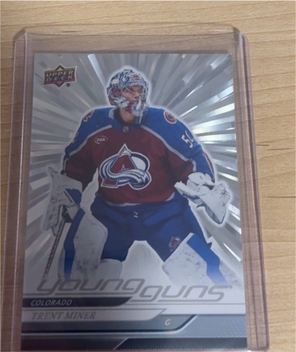 2024-25 Upper Deck Young Guns Trent Miner — front