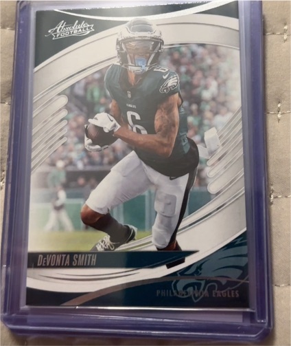 2025 Panini Absolute #58 DeVonta Smith — front