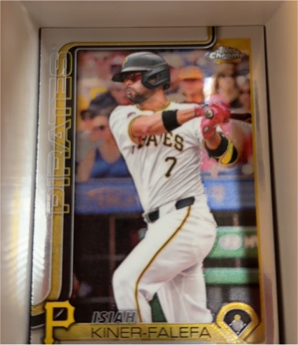 2025 Topps Chrome #42 Isiah Kiner-Falefa — front