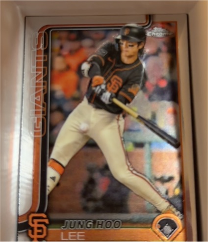 2025 Topps Chrome #119 Jung Hoo Lee — front