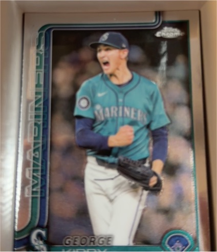 2025 Topps Chrome #223 George Kirby — front