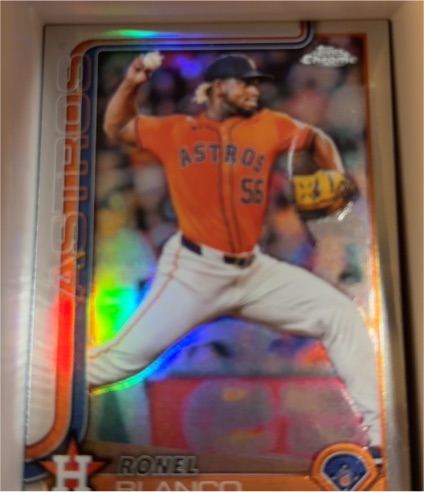 2025 Topps Chrome #292 Ronel Blanco — front