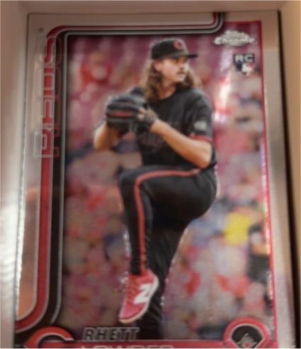 2025 Topps Chrome #147 Rhett Lowder — front