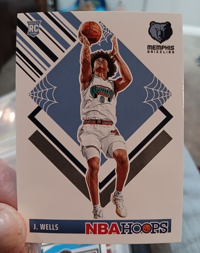 2024-25 Panini Haunted Hoops #298 Jaylen Wells — front