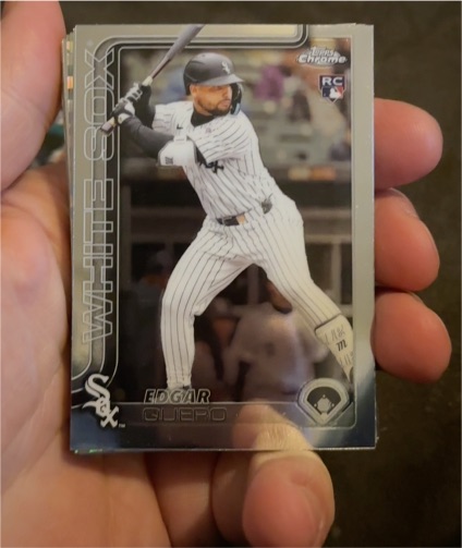 2025 Topps Chrome Update #USC165 Edgar Quero — front