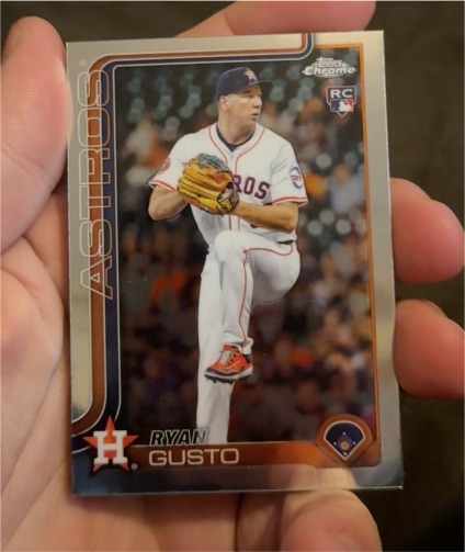 2025 Topps Chrome Update #USC107 Ryan Gusto — front