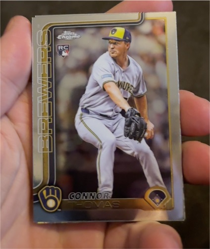 2025 Topps Chrome Update #USC192 Connor Thomas — front