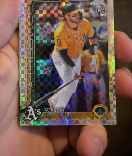 2025 Topps Chrome Update #USC81 Willie MacIver — front