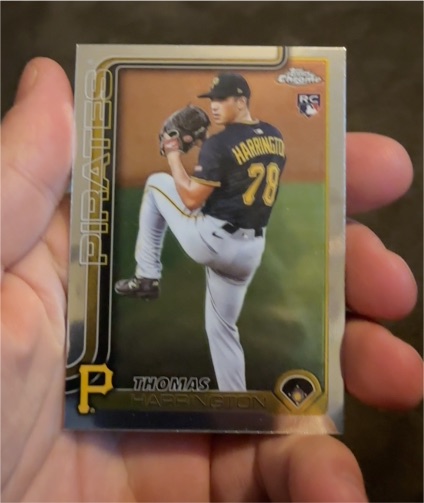 2025 Topps Chrome #USC177 Thomas Harrington — front