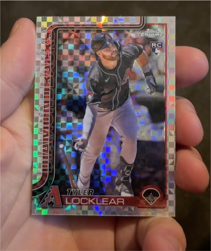 2025 Topps Chrome Update #USC80 Tyler Locklear — front