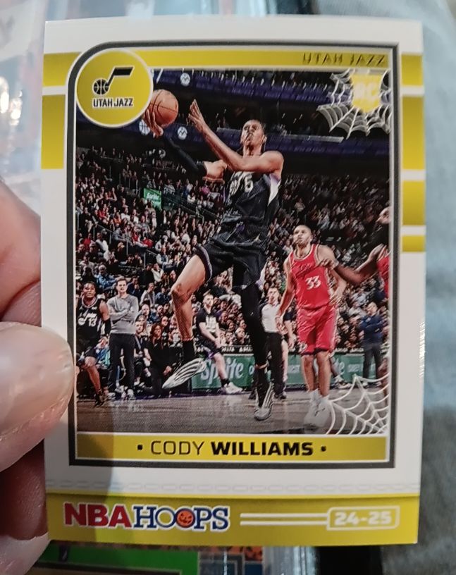 2024-25 Panini Haunted Hoops #238 Cody Williams — front