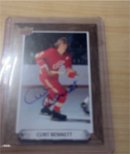 1979 Upper Deck Curt Bennett — front