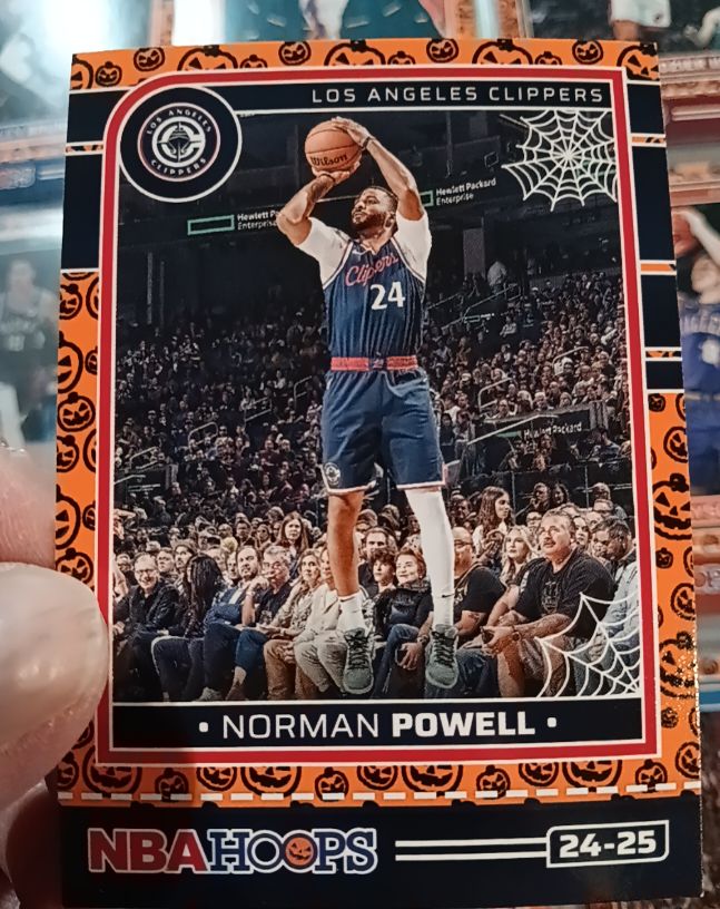 2024-25 Panini Haunted Hoops #199 Norman Powell — front