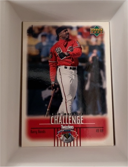 2001 Upper Deck Twizzlers Big League Challenge #10 Barry Bonds — front
