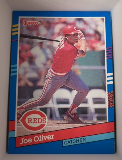 1991 Donruss #381 Joe Oliver — front
