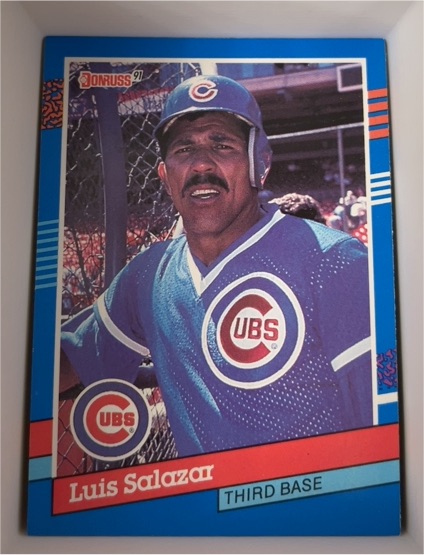 1991 Donruss #372 Luis Salazar — front