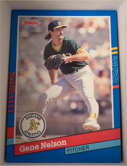 1991 Donruss #385 Gene Nelson — front