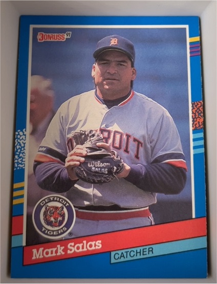 1991 Donruss #65 Mark Salas — front