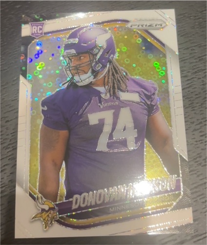 2025 Panini Prizm #358 Donovan Jackson — front