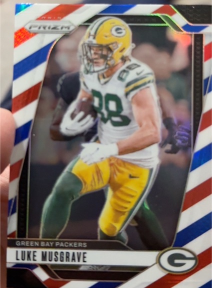 2024 Panini Prizm #105 Luke Musgrave — front